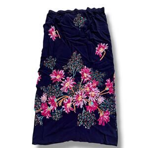 Vintage floral Judy Knapp skirt